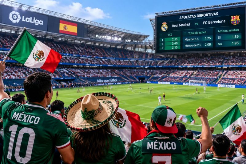 Apuestas LaLiga en México: Guía realista sobre cuotas, RTP y juego responsable